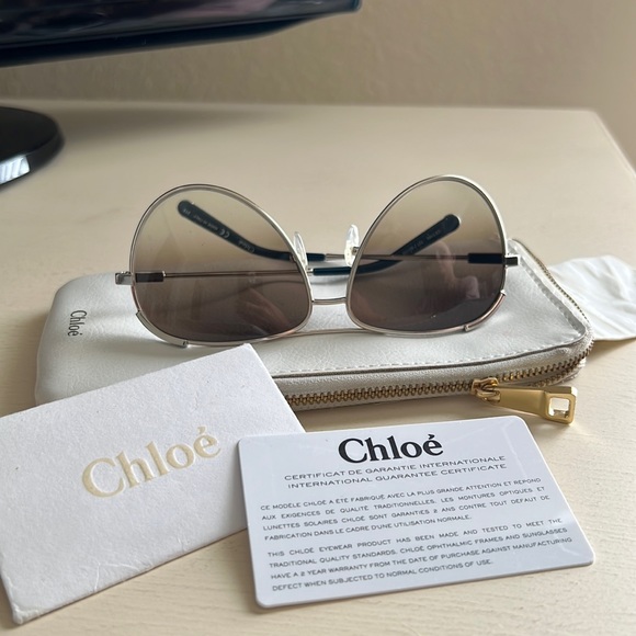 Chloe Accessories - Chloe aviator style sunglasses